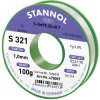 Stannol 631921 S321 Lead-Free Solder 100g 1mm Sn99.3Cu0.7 Reel