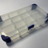RS PRO Skrzynka z przegródkami l. przedziałów: 12 szerokość: 200 mm wysokość: 30 mm Regulowane przedziały głębokość: 110