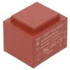 Transformator zalewany, Moc: 2VA, Upierw: 230VAC, Iwyj: 333mA, Uwyj: 6V, na PCB BV302S06020