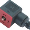 Valve adapter, DIN shape A, 2 pole + PE, 60 V, 0.34 mm², 99 5700 00 03