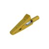 SKS Hirschmann 930319103 Clip terminal 2mm Yellow stainless steel jaws