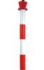 Słupek Słupek odgradzający szerokość bariery 280mm Ø 50mm wysokość bariery 950mm Red, White