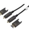 Kabel Hdcp 2.2,Hdmi 2.0 Optyczny Lszh 15M Ak-330127-150-S