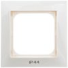 Impresja Ramka Pojedyncza Do Łączników Ip44 Ecru Rh-1Y/27