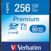 44026 SDXC memory card 256GB, Verbatim Class 10 - U1