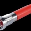 Q8R1CXXR12E Indicator LED, 12 V DC, 8 mm, FASTON, red/BrC