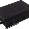 Wiska 10109597 Skrzynka przyłączeniowa (D x S x W) 125 x 86 x 41 mm czarny (ral 9005) IP55 1 szt.