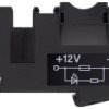 Zacisk do montażu na szynie DIN Siemens poziomy: 1 12AWGsprężynowa 8WH 400 V