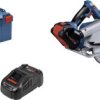 Piła tarczowa akumulatorowa Bosch Professional GKS 18V-68 C 18 V Głębokośc cięcia maks. (90°) 68 mm