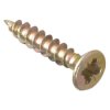 ForgeFix MPS3525Y Multi-Purpose Pozi Screw CSK ST ZYP 3.5 x 25mm Box 200
