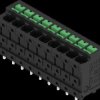 2913780000 Signal terminal, SNAP IN with control button, 9-pin, 180°