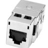 Złącze Ethernet Żeński Złącze RJ45 Zatrzask Cat6 Molex Premise Networks 1-żyłowe