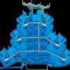 2002-3239 Three-tier through-type terminal block, Ø 0.25 - 2.5 mm, N.
