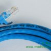 Patchcord RJ45 Kat.5e 3m U/UTP PVC miedziany niebieski