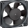 DC axial fan, 24 V, 127 x 127 x 38 mm, 252 m³/h, 51 dB, ball bearing, ebm-papst 5214 NH