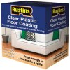 Rustins PCFS4000 Clear Plastic Floor Coating Kit Satin 4 Litre