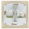 Akcent Gniazdo Teleinformatyczne Rj45 + Rj11 Beżowe Gpkt-A/F/01