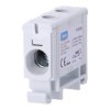 Blok rozdzielczy ‑ odgałęźny 1 ‑ polowy 2,5-35mm2 szary montaż płaski FJ-E35 85816