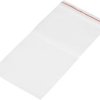Woreczek strunowy bez paska opisowego (S x W) 100 mm x 200 mm przeźroczysty polietylen 490084