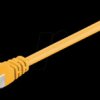 95483 Cat.6 S/FTP PiMF patch cable, CCA, yellow, 10,0 m