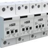 Zabezpieczenie przeciwprzepięciowe 3-fazowy, 140kA, 2,5kV, montaż na szynie DIN, RS PRO