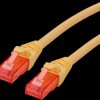 21152520 Patch cable Cat. 6 UTP, LSOH, yellow, 0.5 m