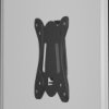 58523 TV wall mount, fixed, 23