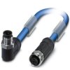Kabel magistrali ze złączem Złącze M12 liczba rdzeni 2 długość 1m Rodzaj A Męskie Złącze B Złącze M12