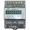 Licznik elektroniczny przekładnikowy 3-fazowy LE-02d CT 3x6A F&F