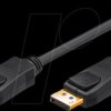 49960 DisplayPort Cable, DisplayPort 1.2, 4K@60 Hz, 3,0 m