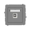 DECO Gniazdo USB-AB 2.0 szary mat 27DGUSB-3 KARLIK