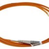 Kabel światłowodowy, średnica: 50/125μm, OM2 Wielomodowy, Pomarańczowy, LC / LC