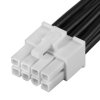 Kabel przewód-płytka, Mini-Fit Jr., 600 V, 9 A, raster: 4.2mm, 150mm, Złoto, Czarny