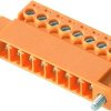 Weidmüller 1970360000 Obudowa złącza pin męskiego na kabel SCZ 3.81/08/180FI SN OR BX, wire-to-board, piny: 8, 10 A, 50