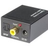 Konwerter audio DAC SPDIF na analog 2xRCA (L/R) + gn.słuch.