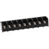 PCB terminal, 9 pole, AWG 22-12, 25 A, screw connection, black, 2-1437653-8