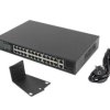 Przełącznik sieciowy SWITCH RSFE-24P-2C-250 24X 100MB POE+/2X COMBO RACK 19 GIGABIT ETHERNET 250W RSFE-24P-2C-250