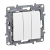 NILOE/NILOE SELECTION Wyłącznik potrójny biały 764503 LEGRAND