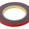 3M 4611 9Mm 5.5M Taśma: Mocująca W: 9Mm L: 5,5M Thk: 1100Um Akrylowy Ciemnoszary