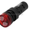 Kontrolka LED 19mm otwór= 16mm 24V z buzzerem