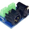 DMX512 XLR 3 Connectors in / out