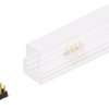 Pin header, 8 pole, pitch 2.54 mm, angled, black, SL11SMD0408GSM