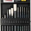 Przecinaki punktaki wbijaki zestaw 12szt Schmith