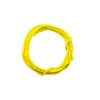 Solid Core Wire 22 AWG (Yellow) - 1m