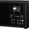 Radio kieszonkowe Pure Classic H4i Black-Black Ash EU/UK Internet, DAB+, FM czarny, jesion