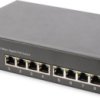 Ethernet switch, unmanaged, 8 ports, 1 Gbit/s, 100-240 V, DN-95317