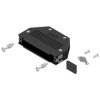 Conec 16-003280E Snaplock D-Sub Housing 37 Pins Plastic 90° 180° Black 1Pc