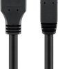 Kabel USB 3.0 Superspeed, czarny - Długość kabla 1 m