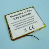 2300mAh 3,7V Li-PO 2-PIN 80x67x5,5mm