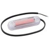 Fristom 90046 End outline marker 12V/24V Red Transparent Open cable ends